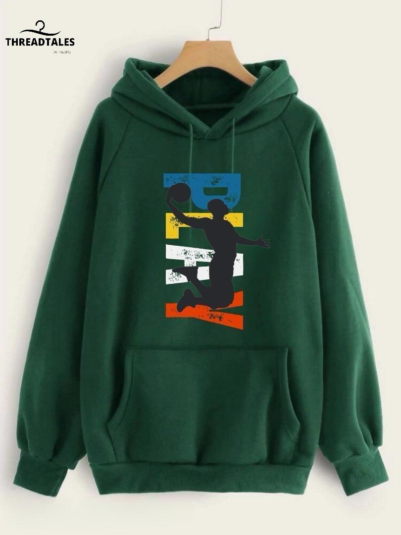 printed hoodie