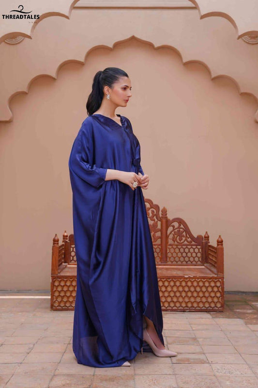 Katan Silk Plain Kaftan